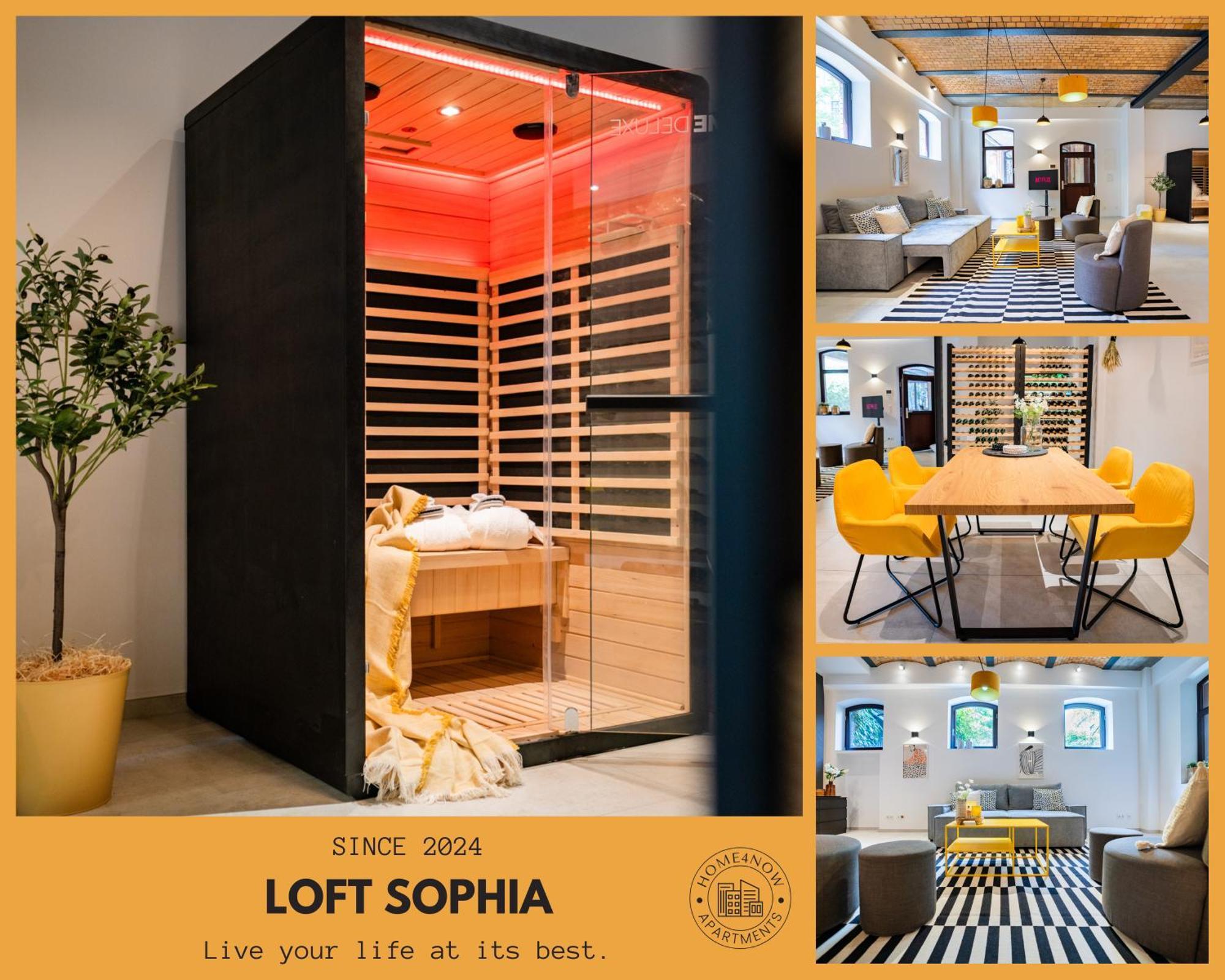 Luxurioeses 100M2 Loft Mit Sauna & Parkplatz - Platz Fuer 4 Personen Wiesbaden Exterior photo